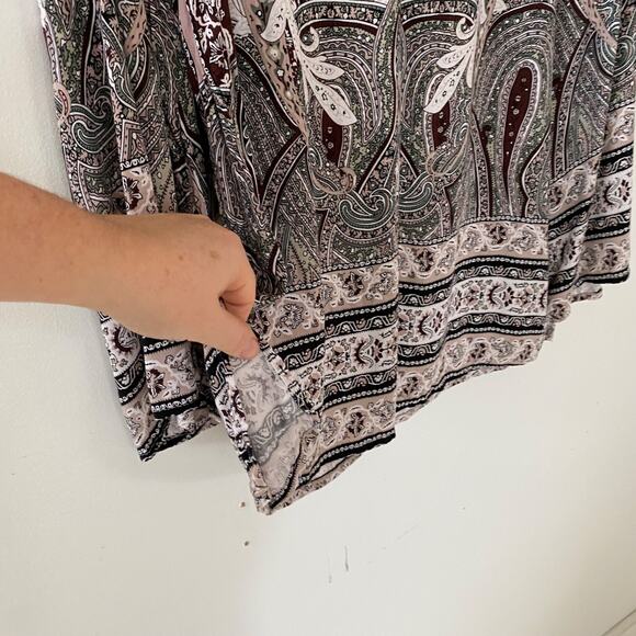 Tribal Jeans Womens Boho Top Size Large Peasant Embroidered Fairy Whimsical20 - Picture 4 of 13